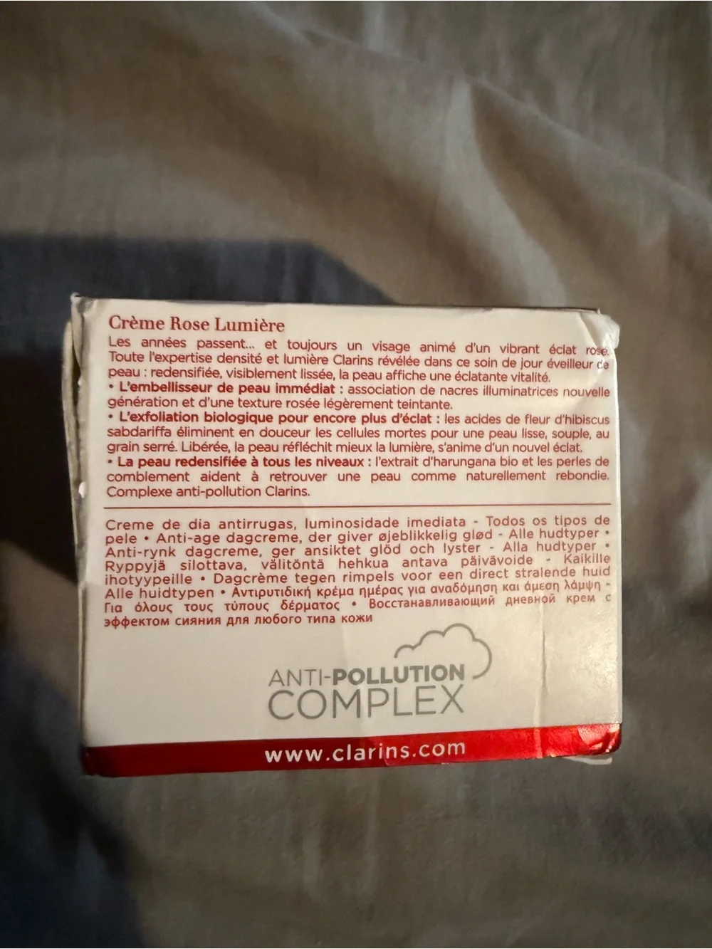 Clarins Rose Radiance Cream